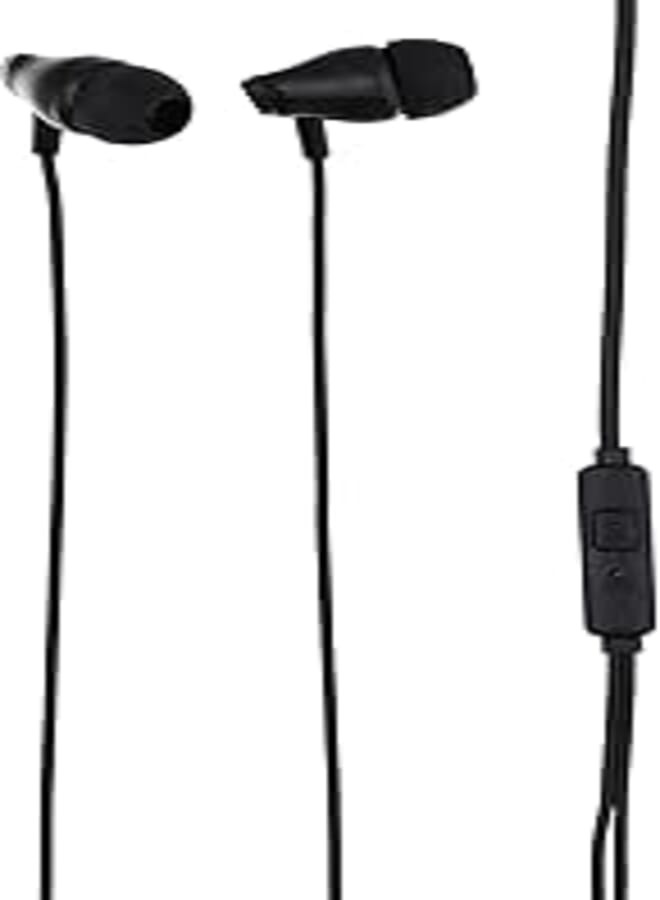 Borofone bm61 wanderer universal earphones with mic - black